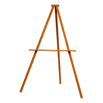 Caballete rápido de madera para exposición